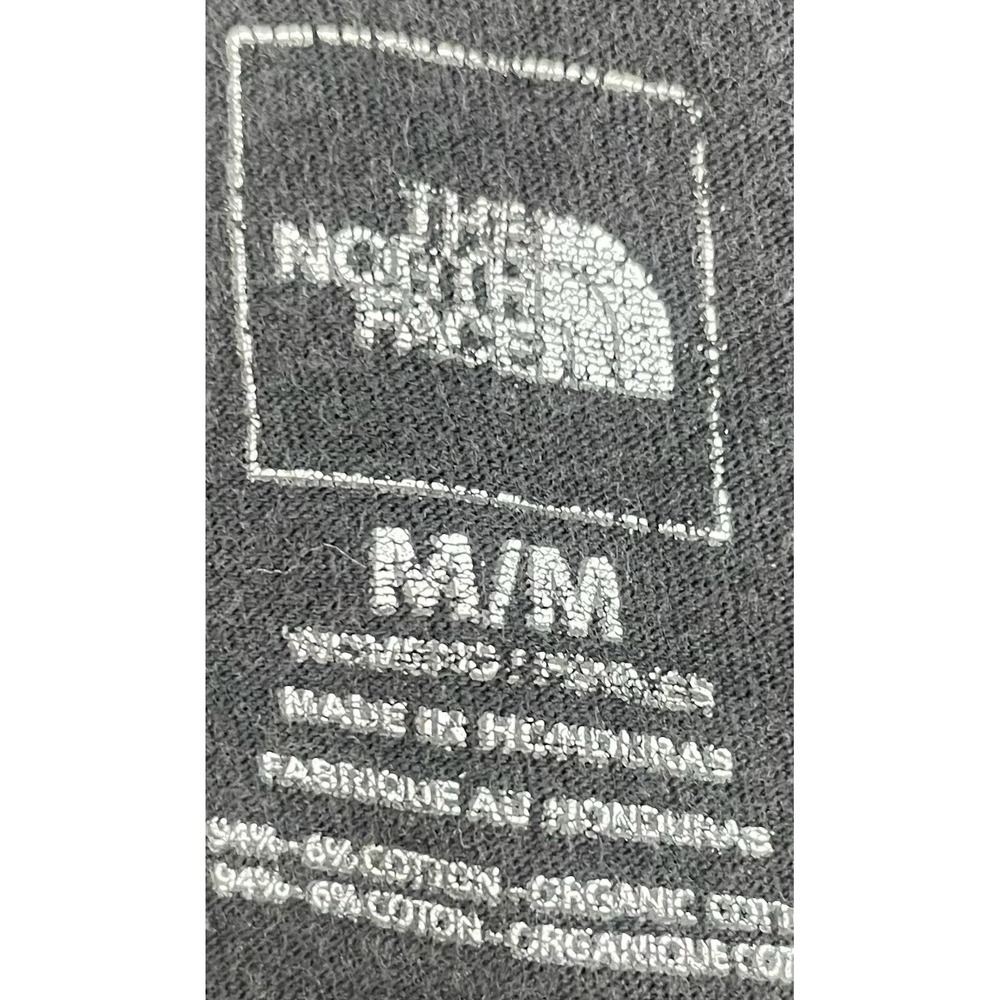 The North Face Black Organic Cotton Neon Rainbow Logo Tee M - Picture 5 of 8